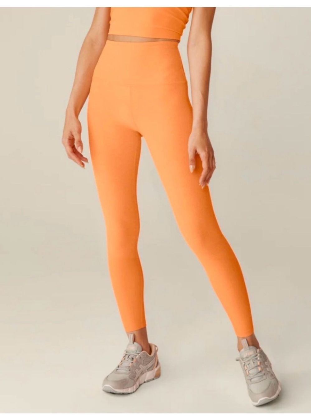 Beyond Yoga High-Waist Orange Leggings